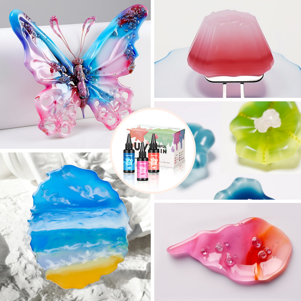 Opaque White UV Resin, Colored Resin, Hard Type Ultraviolet Curing R, MiniatureSweet, Kawaii Resin Crafts, Decoden Cabochons Supplies