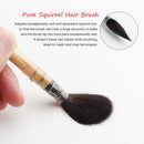 Paul Rubens Professional Watercolor Paint Brush, Size 6 Wash/Mop Round Squirrel Hair Paint Brush