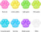 Lightwish Colored UV Resins, Macaron 8-color Resins Set