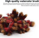 Watercolor Brushes, Professional Mop Round Paintbrush, Perfect for Art Painting, Art Supplies, Illustration (Brush XY09)