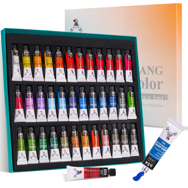 LIGHTWISH 48 Colors Acrylic Paint Markers,Upgraded Dual Tip and