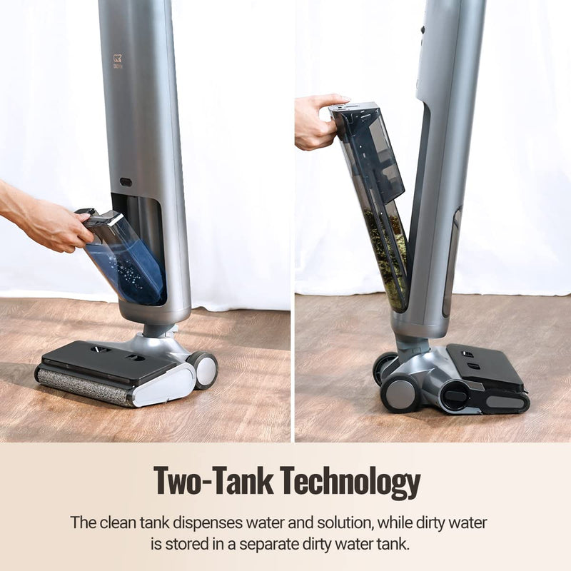 OSOTEK Wet Dry Vacuum H200, Smart Cordless Shop Wet Dry Vac Cleaner