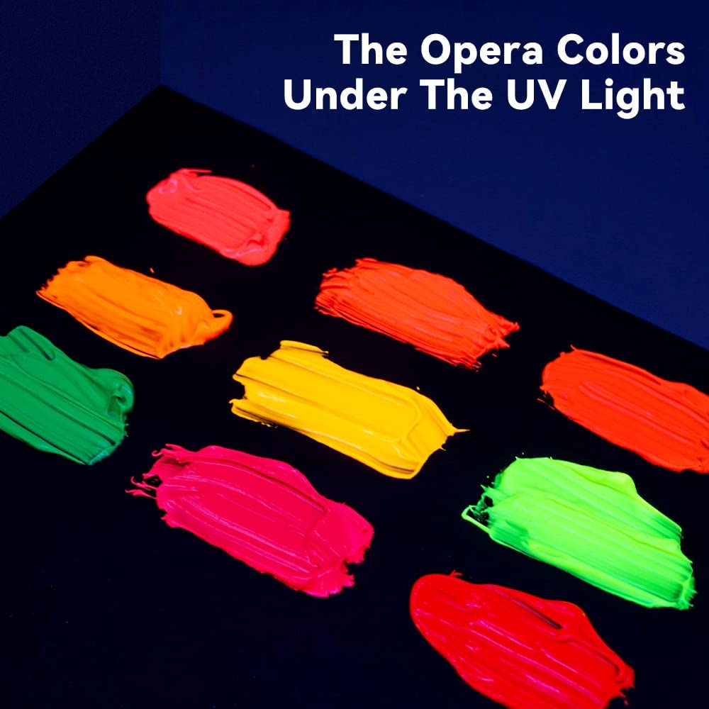 Paul Rubens 12 Neonfarben-Ölfarben mit hoher Sättigung 