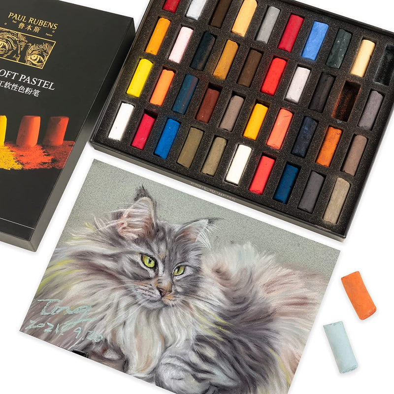 Paul Rubens 40/72/96 Colors Artist Soft Pastel Hand-rolled Chalk Pastels  Ideal For Both Professional And Beginners - Oil Pastel - AliExpress