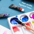 Paul Rubens Watercolor Paint 14 Vibrant Neon Colors Watercolor Paint Set