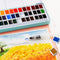 MeiLian Watercolor Paint Set, 36 Vivid Colors in Pocket Box with Metal Ring and Watercolor Brush